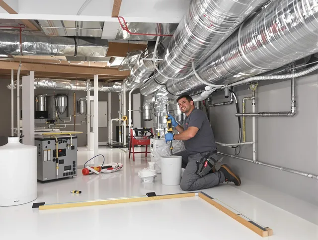 Professional duct sealing service by Hanson Air Duct Cleaning in Hanson